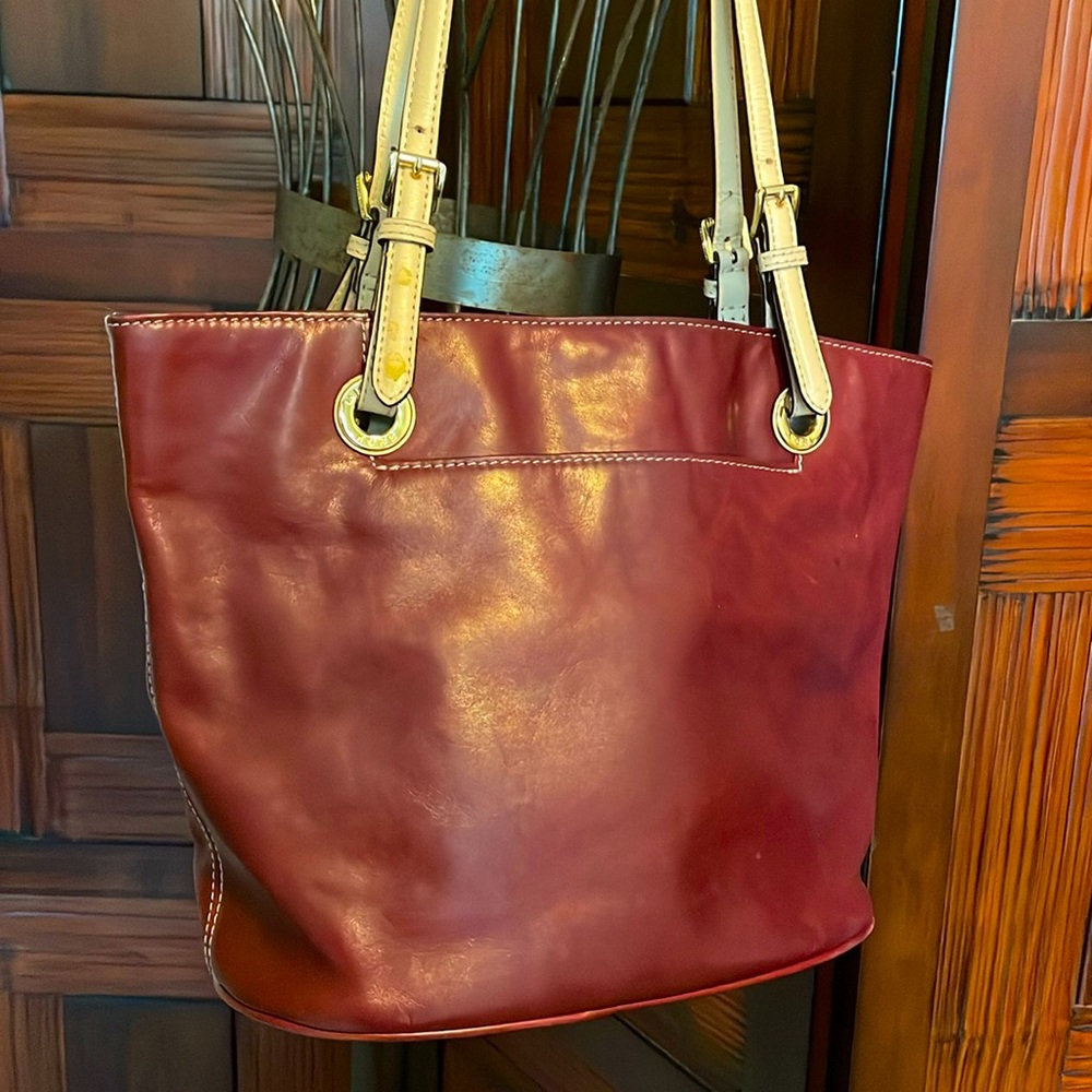 Michael Kors Deep Cranberry Red Tote
